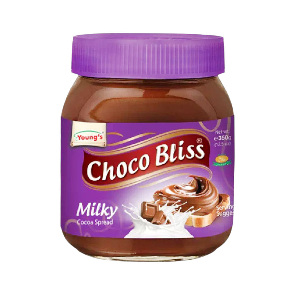 Young’s Choco Bliss Milk Chocolate Spread 350g – Creamy Chocolate Spread | Buy Online Pakistan lavashakbox