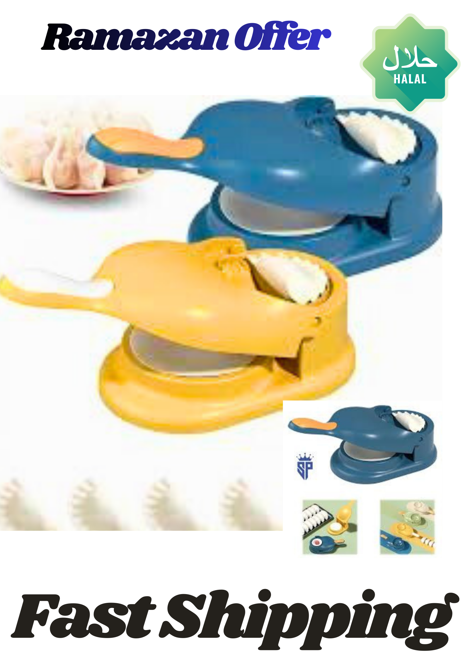 2 in 1 Samosa Maker & Dumpling Mould – Manual Pastry Press | Buy Online Pakistan lavashakbox