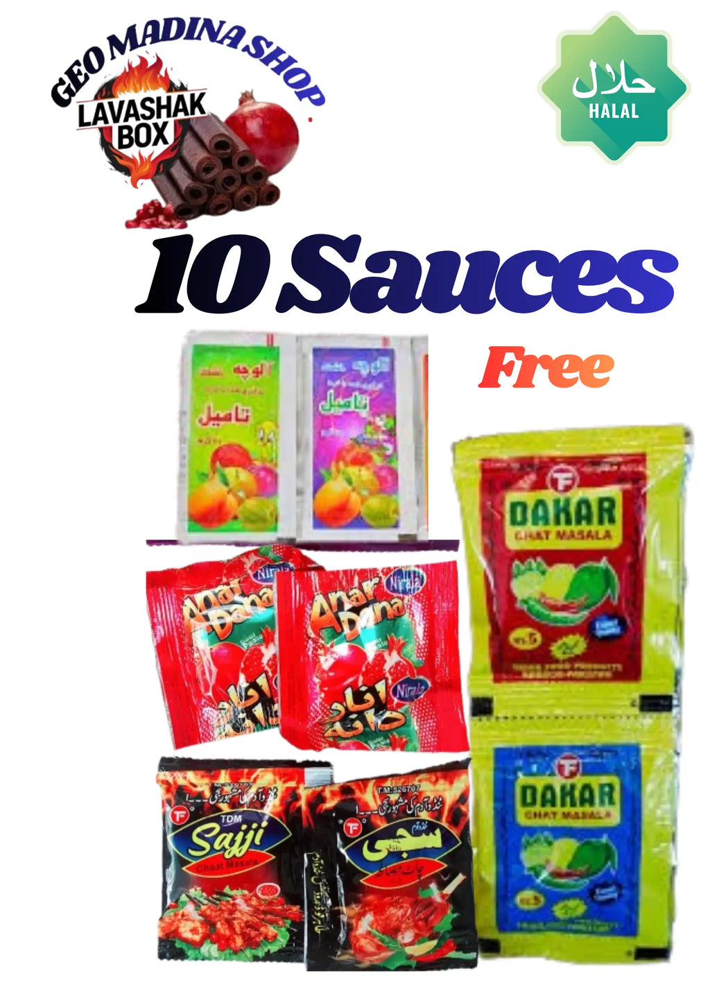 🔥 10 Lavashak Deal Box Imported sheets Get 10 Sauces FREE - TikTok Famous Snack - Ready to Eat #trendingnow lavashakbox