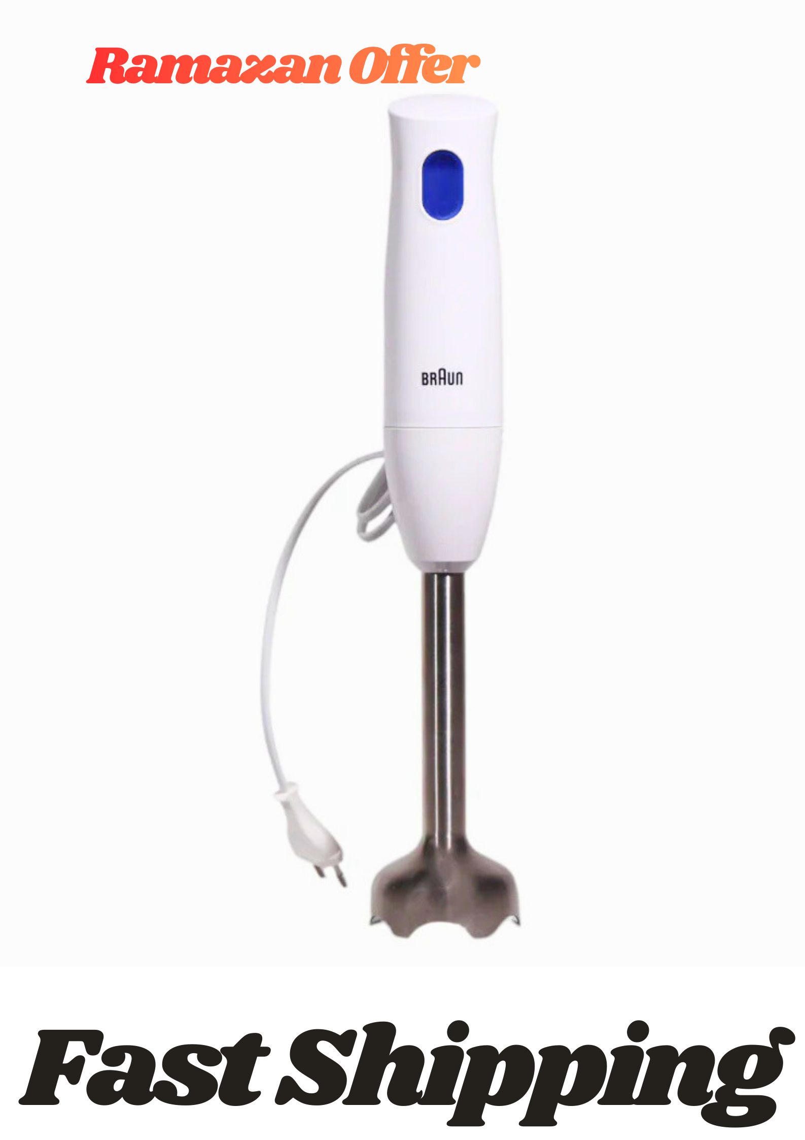 Braun Hand Blender 10.001M – Powerful Immersion Blender | Buy Online Pakistan lavashakbox