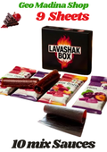 🔥Lavashak Box –  Lavashak box- Imported lavashak imili 9 sheets with 10 sauces #TrendingNow lavashakbox