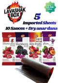 🔥 Lavashak Deal Box 5 Pcs Imported Shees – + Free Sauces 5 | Ready to Eat #trendingnow lavashakbox