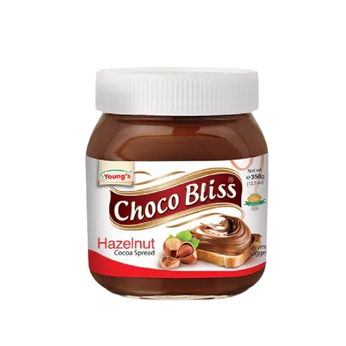Young’s Choco Bliss Hazelnut Spread with Cocoa 350g | Buy Online Pakistan lavashakbox